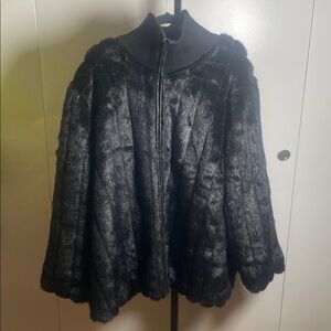VINTAGE SELENE SPORT Faux Fur coat
